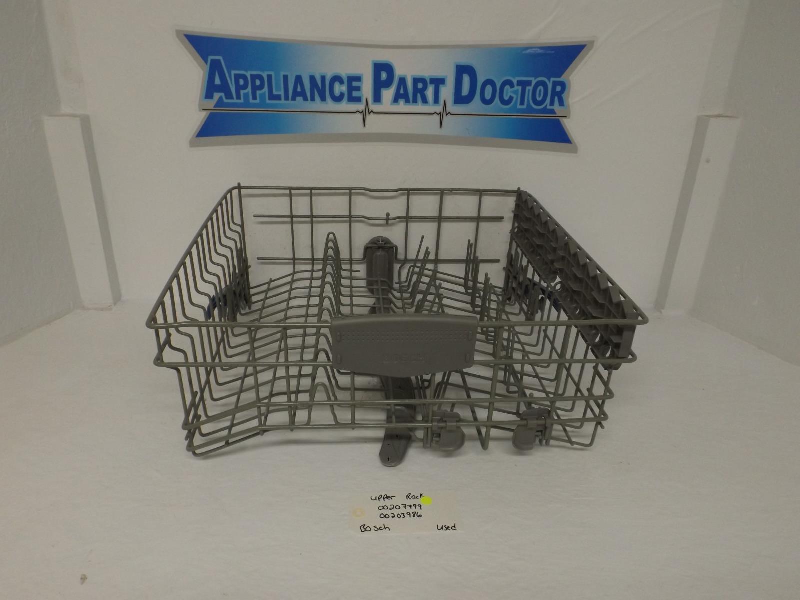 Bosch Dishwasher 00207799 00203986 Upper Rack Used Bosch Dishwasher 00207799 00203986 Upper Rack Used